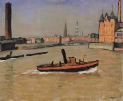 Marquet, Albert The Port of Hamburg oil painting artist